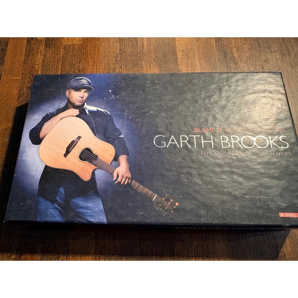 Garth Brooks Blame It All On My Roots Five Decades of Influences 8-Disc Box Set